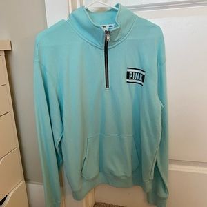 PINK Half Zip Sweatshirt